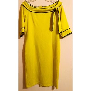 Oxiuli yellow dress size XL